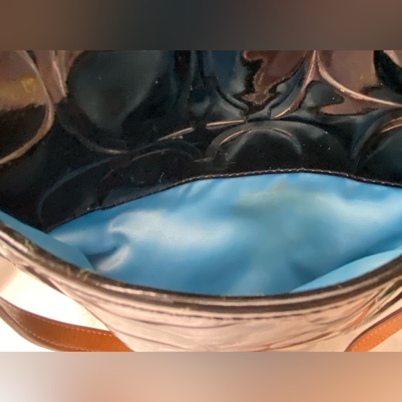 Coach patent leather tote large with matching wallet - Picture 13 of 16